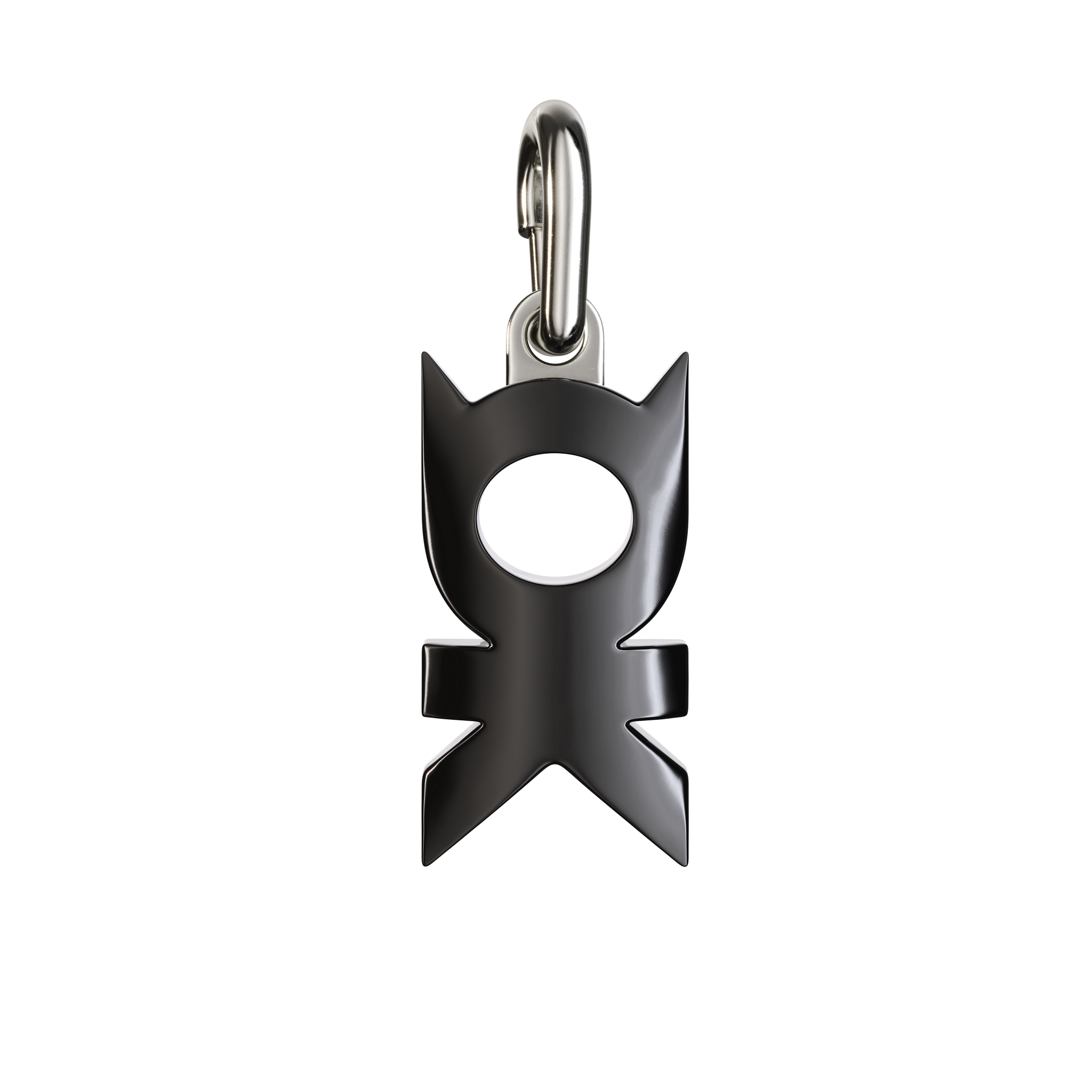 A detail of A-OK Pendant Mini in Black